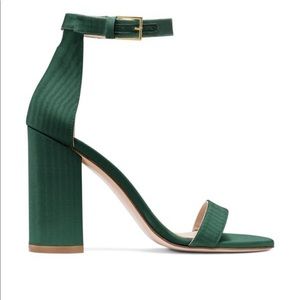 Stuart Weitzman sandals in Evergreen